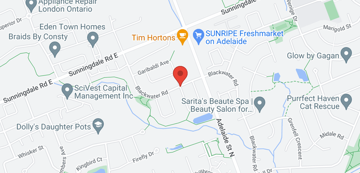 map of 24-2200 LINFIELD DRIVE